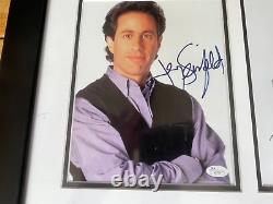 SEINFELD CAST SIGNED 41 x 22 COA JERRY JULIA LOUIS-DREYFUS COSTANZA