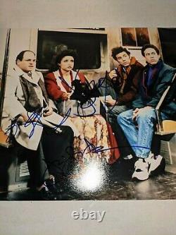 SEINFELD signed autographed 11x14 CAST PHOTO #3 BECKETT LOA (BAS) JERRY +2