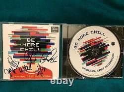 SIGNED BE MORE CHILL Original Cast Recording CD Off Broadway JOE ICONIS+CAST