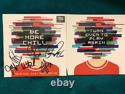 SIGNED BE MORE CHILL Original Cast Recording CD Off Broadway JOE ICONIS+CAST