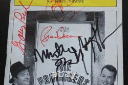 SIGNED Playbill The Producers Original Cast Matthew Broderick Nathan Lane