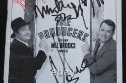 SIGNED Playbill The Producers Original Cast Matthew Broderick Nathan Lane