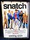 Snatch Guy Ritchie Brad Pitt Cast Signed Poster Withcertificate Of Authenticity