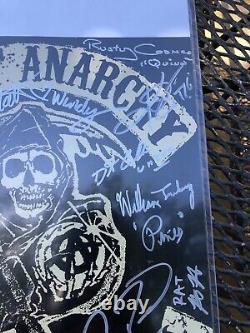 SONS OF ANARCHY-RARE Complete Cast AUTHENTIC Hand Signed In Person- Mint Shape