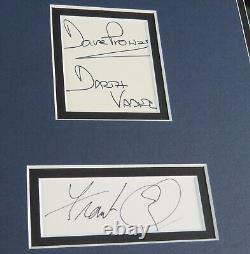 STAR WARS Cast Signed Autograph Display by 17 Harrison Ford, Mark Hamill BAS JSA