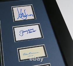 STAR WARS Cast Signed Autograph Display by 17 Harrison Ford, Mark Hamill BAS JSA