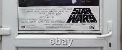 STAR WARS ONE SHEET POSTER MULTI-SIGNED By 11 ORIGINAL CAST MEMBERS