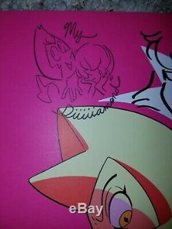 STEVEN UNIVERSE 11X17 Cartoon Network SDCC Cast Signed AUTOGRAPHED Poster sugar