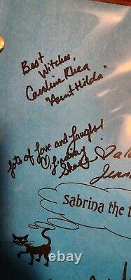 Sabrina the teenage witch Cast signed