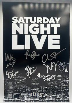 Saturday Night Live SNL Cast Signed 11x17 Poster PSA/DNA COA