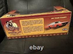 Schneider Wopat Bach AUTOGRAPHED General Lee 118 Die Cast Car DIRTY Version HTF