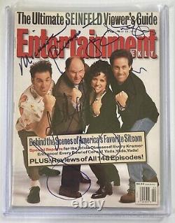 Seinfeld Cast Signed Autograph x4 1997 Entertainment Weekly JSA LOA FREE S&H