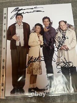 Seinfeld Cast Signed Photo With DUAL COAs? Guaranteed
