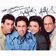 Seinfeld Cast By 4 (79364) Autographed In Person 8x10 With Coa