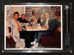 Seinfeld Main Cast signed 8x10 photo Beckett Auto Grade 10 (Grad Collection)