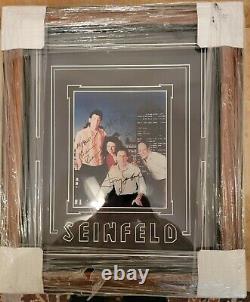 Seinfeld Tv Cast Signed 20x24 Jerry Seinfeld Professionally Framed Loa