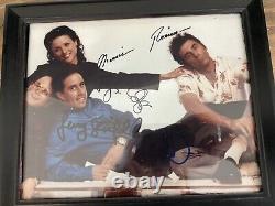 Seinfeld cast signed photo