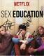 Sex Education Cast Signed Autograph 11x14 Photo Emma Mackey, Asa Butterfield +