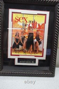 Sex and The City Cast SIGNED And Framed Photo millionaire gallery 25 x 19.5