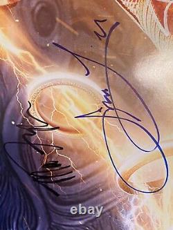 Shang-Chi and The legend of the ten rings Movie Poster Signed by Cast Premiere
