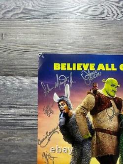 Shrek Musical, Cast Signed, Broadway On Tour, Orlando, Window Card/poster