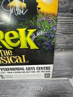 Shrek Musical, Cast Signed, Broadway On Tour, Orlando, Window Card/poster
