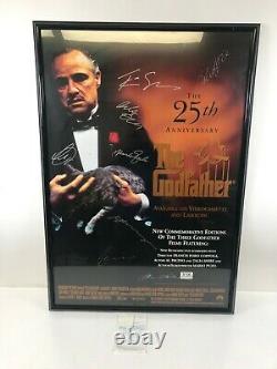 Signed By Cast Autographed The Godfather Poster
