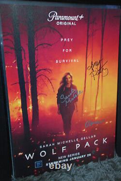 Signed Poster Tv Series Wolf Pack Sarah Michelle Gellar 13x19 + COA