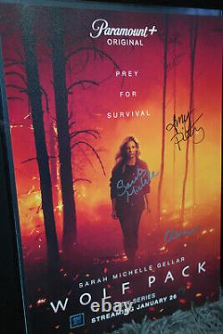 Signed Poster Tv Series Wolf Pack Sarah Michelle Gellar 13x19 + COA