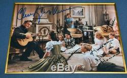 Signed SOUND OF MUSIC Julie Andrews + Entire CAST Autographs, COA UACC Frame DVD