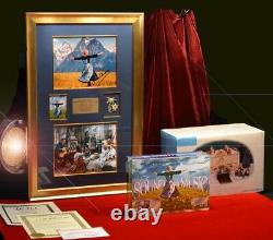 Signed Sound of Music CHRISTOPHER PLUMMER +Entire CAST Autographs, COA Frame DVD