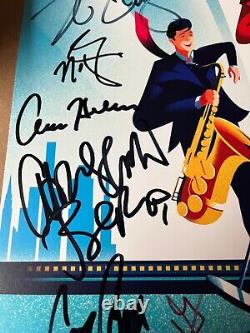 Some Like It Hot Cast Signed Autographed 14x22 Window Card Broadway Borle Ghee