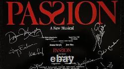 Sondheim's PASSION -FULL Original Broadway Cast Signed Poster Windowcard SO RARE