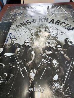 Sons Of Anarchy Cast Signed Poster 24x36