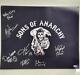 Sons Of Anarchy Cast (7) Signed 16x20 Photo Autograph Sagal Coates Psa/dna Holo