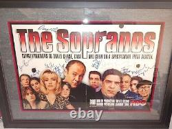 Sopranos Multi Cast Signed Grail 11 Autographs Incl David Chase JSA Letter COA