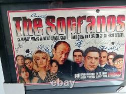 Sopranos Multi Cast Signed Grail 11 Autographs Incl David Chase JSA Letter COA