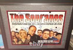 Sopranos Multi Cast Signed Grail 11 Autographs Incl David Chase JSA Letter COA