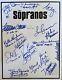 Sopranos Signed Script By Multiple Cast Members Jsa