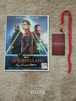 Spider-Man Far From Home, 27x40 Cast Signed Movie Poster #47/50 Tom Holland