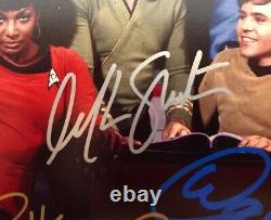 Star Trek Original Cast Autographed Photo Signed With Certificate of Authenticit