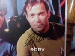 Star Trek Original Cast Signed Autographed 11x17 Color Photo by/4 Guaranteed