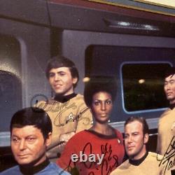 Star Trek Original Series Cast 11 X 14 Hand Signed Limited Ed Framed Photo