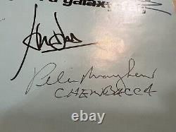 Star Wars Cast Signed x9 LP Insert 1977