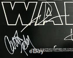 Star Wars cast signed album harrison ford carrie fisher john williams not poster