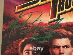 Starship Troopers Cast Signed Movie Poster Autographed by Cast JSA Authentic