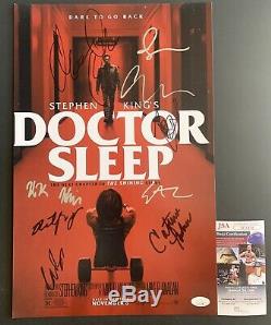 Stephen King's Doctor Sleep Cast Signed By Nine 11x17 Poster Autographed JSA COA