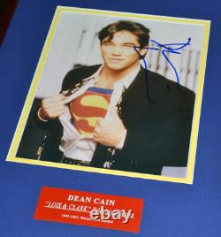 Superman Signed AUTOGRAPHS Christoper Reeve, Cavill, Welling, Cain, Routh + CAPE