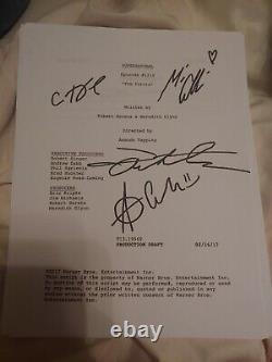 Supernatural Cast SIGNED Script S12E19 The Future Jensen Ackles Autograph