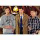 Supernatural Cast By 3 (73811) Autographed In Person 8x10 With Coa
